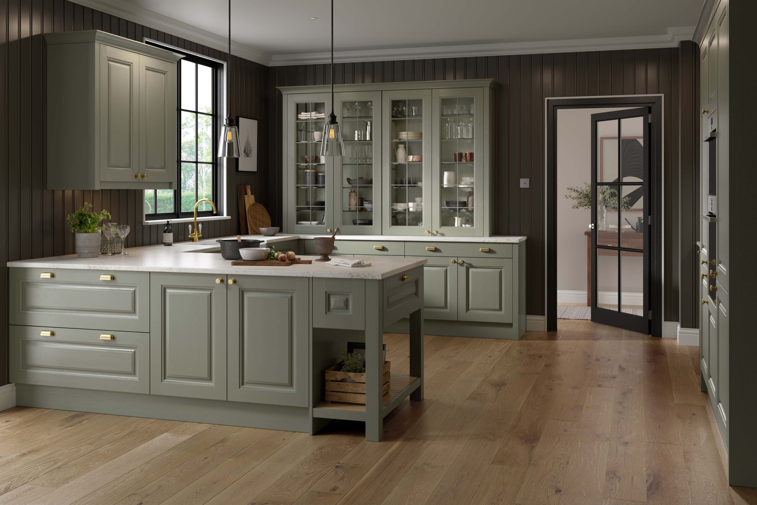 Talmine Painted, Mountain Heather and Elgin Grey