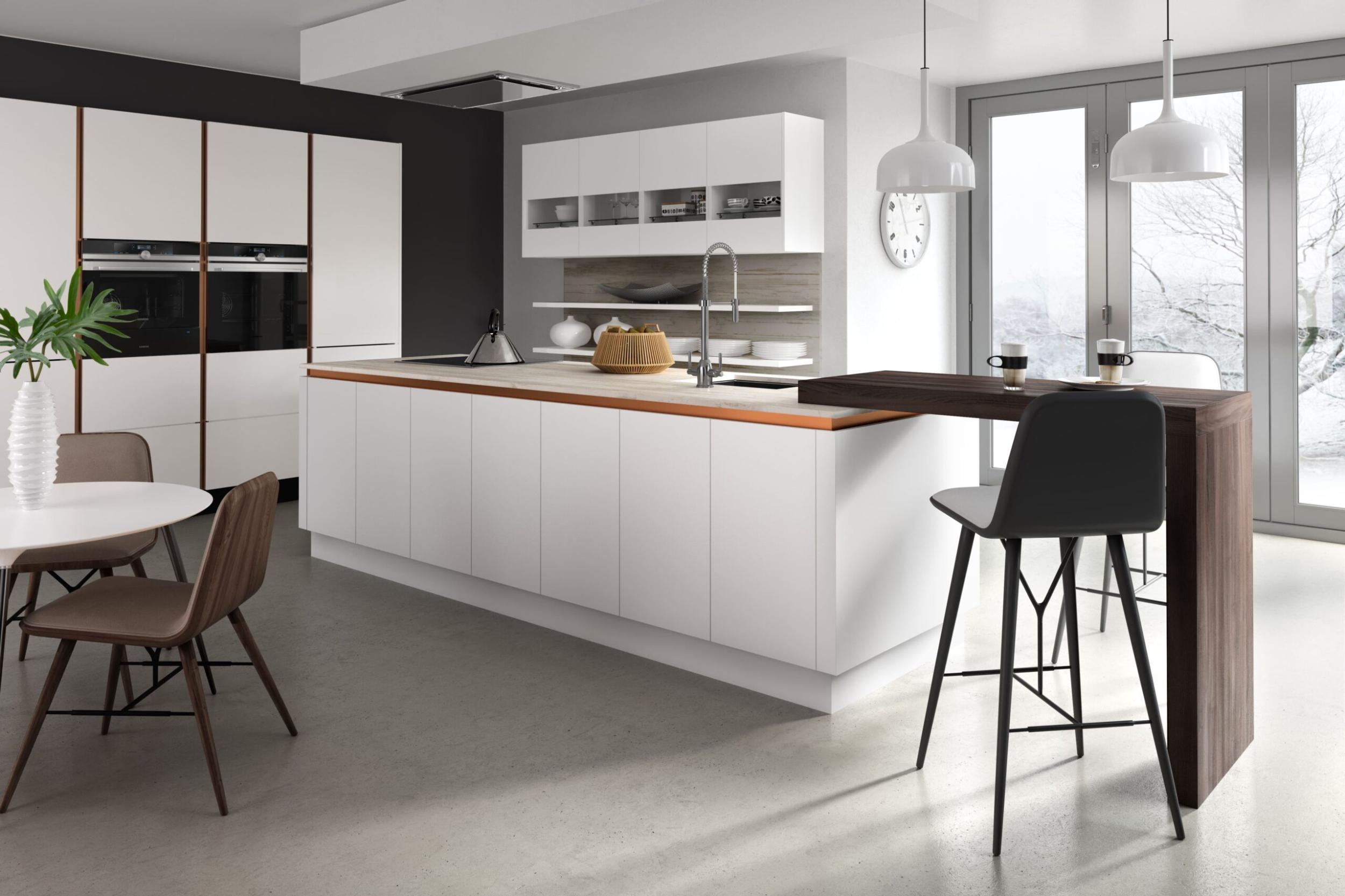 Tiree Smooth Painted Blizzard White